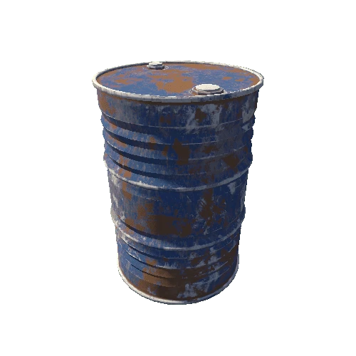 Multiridge _Barrel_Two_Caps_Aged_Blue